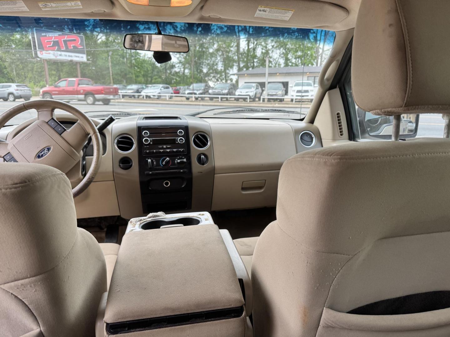 2008 TAN Ford F-150 Lariat SuperCrew 2WD (1FTRW12W48K) with an 4.6L V8 SOHC 16V engine, 4-Speed Automatic Overdrive transmission, located at 307 West Marshall Avenue, Longview, TX, 75601, (903) 753-3091, 32.500828, -94.742577 - Photo#5
