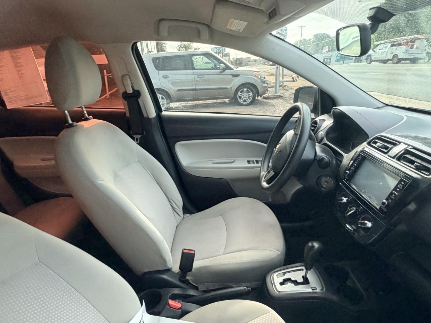 2019 BLUE Mitsubishi Mirage G4 ES 5M (ML32F3FJ6KH) with an 1.2L L3 DOHC engine, 5M transmission, located at 307 West Marshall Avenue, Longview, TX, 75601, (903) 753-3091, 32.500828, -94.742577- Photo#0