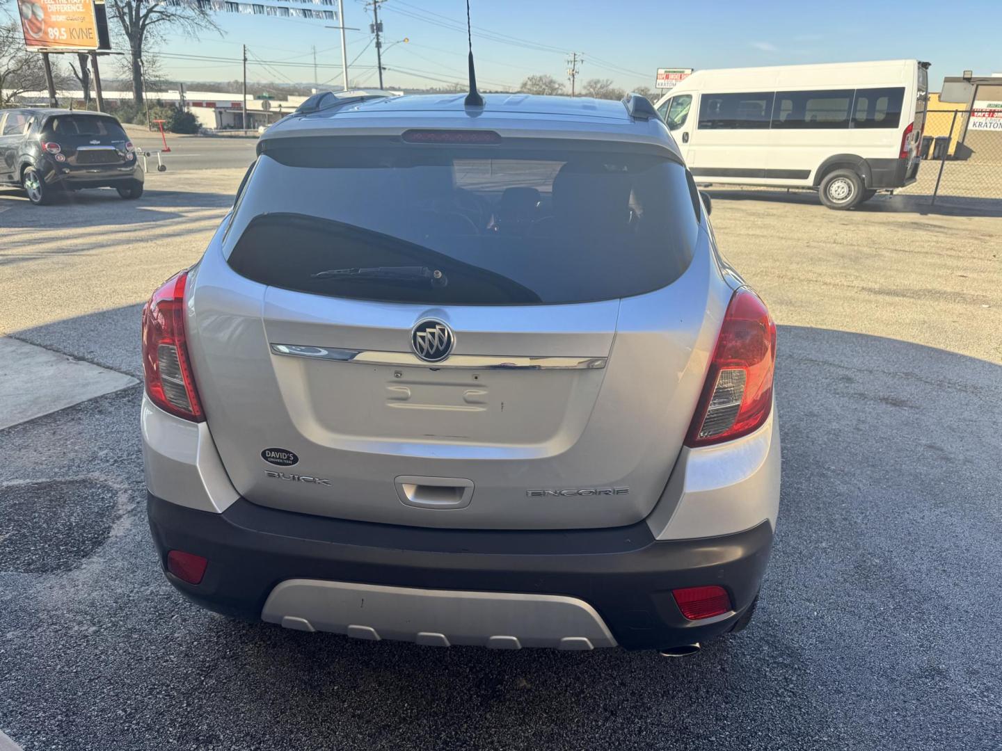 2014 SILVER Buick Encore Premium FWD (KL4CJDSBXEB) with an 1.4L L4 DOHC 16V TURBO engine, 6-Speed Automatic transmission, located at 307 West Marshall Avenue, Longview, TX, 75601, (903) 753-3091, 32.500828, -94.742577 - Photo#3