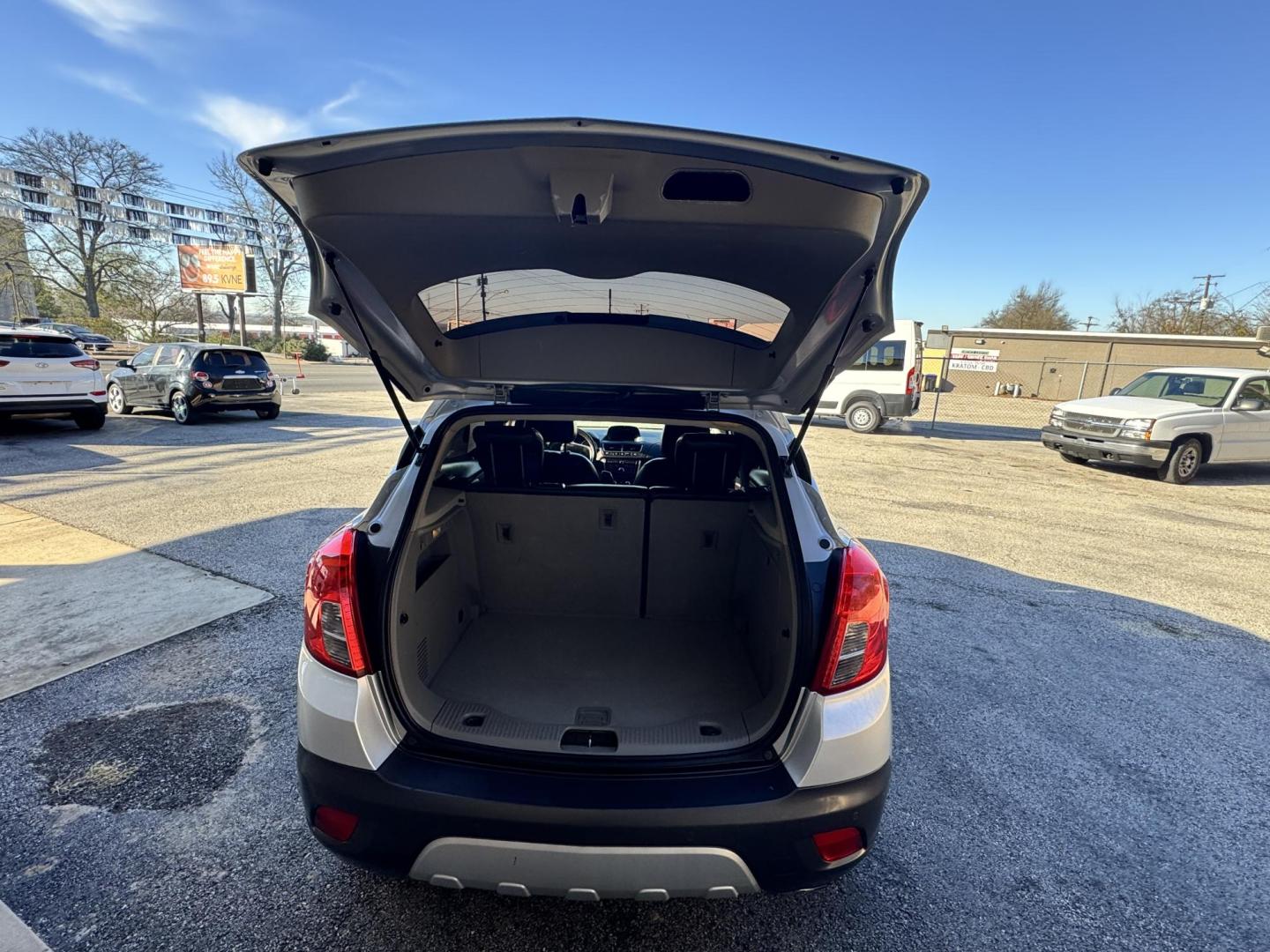 2014 SILVER Buick Encore Premium FWD (KL4CJDSBXEB) with an 1.4L L4 DOHC 16V TURBO engine, 6-Speed Automatic transmission, located at 307 West Marshall Avenue, Longview, TX, 75601, (903) 753-3091, 32.500828, -94.742577 - Photo#6