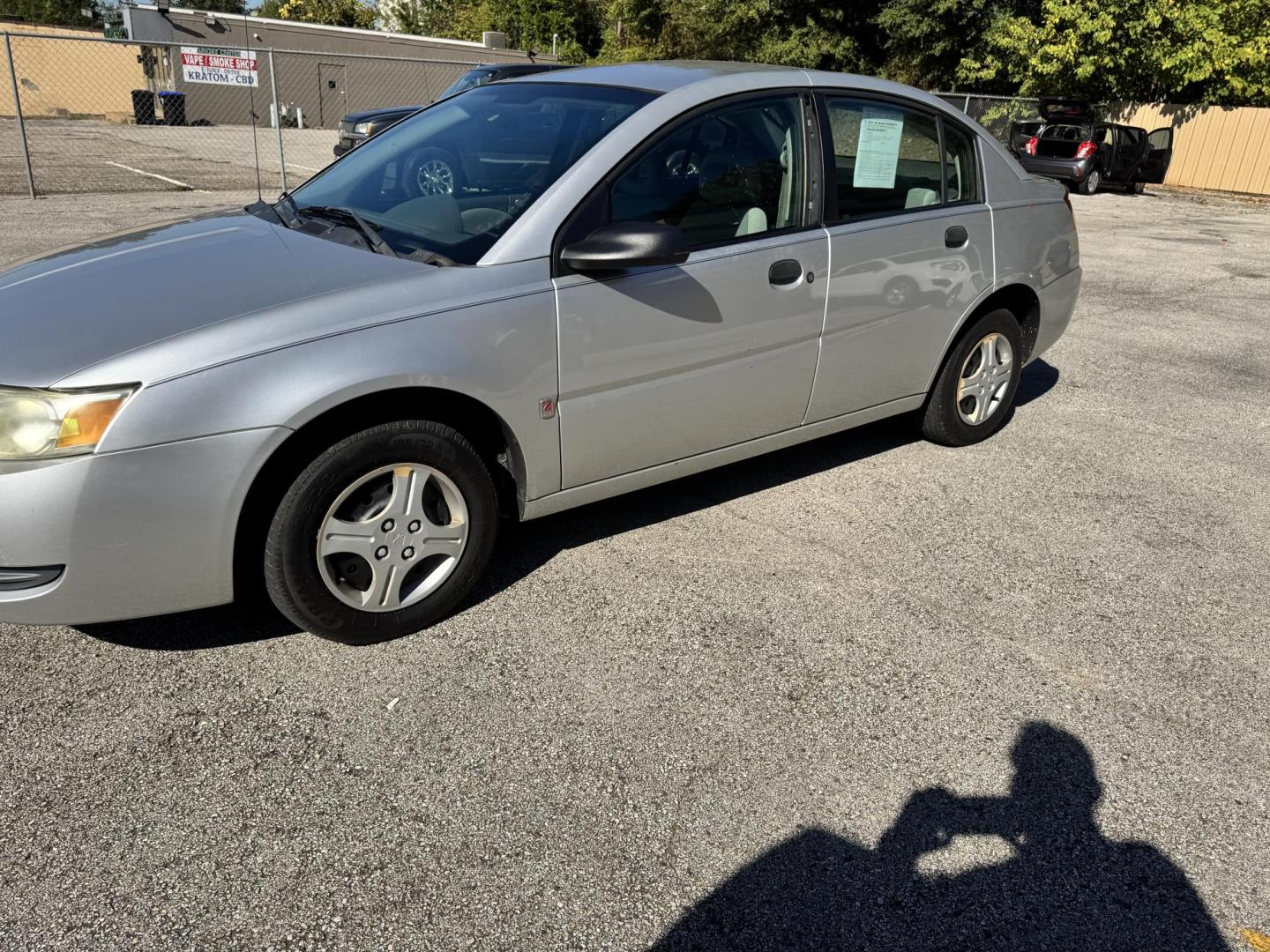 2005 SILVER Saturn ION Sedan 1 (1G8AG52F65Z) with an 2.2L L4 DOHC 16V engine, 4-Speed Automatic transmission, located at 307 West Marshall Avenue, Longview, TX, 75601, (903) 753-3091, 32.500828, -94.742577 - Photo#3