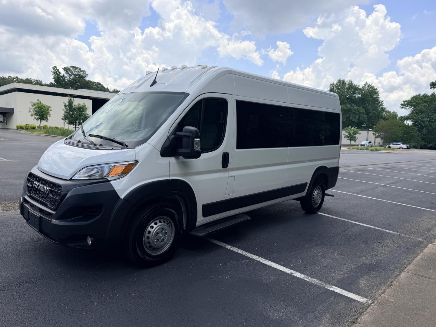 2024 WHITE /BLACK RAM Promaster 2500 High Roof 159-in. WB (3C6LRVDG4RE) with an 3.6L V6 engine, 6A transmission, located at 307 West Marshall Avenue, Longview, TX, 75601, (903) 753-3091, 32.500828, -94.742577 - NEW FR CONVERSION HANDICAP MOBILITY VAN 100#WHEELCHAIR LIFT 8 SEAT PLUS 2 WHEELCHAIRS - Photo#2